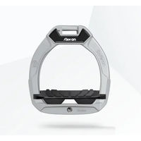 Produktbild von Flex-On Safe-On Sicherheitssteigbügel für Kinder aus Aluminium in Schwarz mit Grip-Funktion
