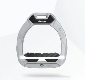 Flex-On Safe-On Sicherheitssteigbügel für Kinder aus Aluminium in Weiß oder Schwarz – Bild 1 von 1