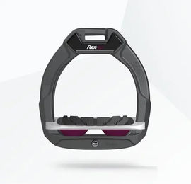 Flex-On Safe-On Sicherheitssteigbügel für Kinder in Anthrazit Grau Lila mit Grip-Funktion – Bild 1 von 1