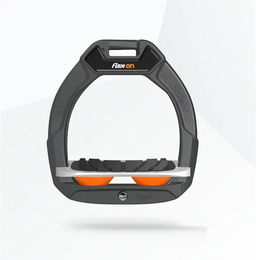 Flex-On Safe-On Sicherheitssteigbügel für Kinder in Anthrazit Grau Orange mit Grip-Funktion – Bild 1 von 1
