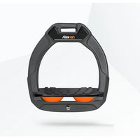 Produktbild von Flex-On Safe-On Sicherheitssteigbügel für Kinder in Anthrazit Schwarz Orange mit Grip und Neigung