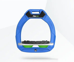 Flex-On Safe-On Sicherheitssteigbügel für Kinder in Blau Grau Grün – Bild 1 von 1
