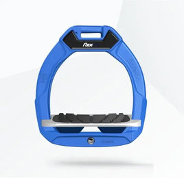 Flex-On Safe-On Sicherheitssteigbügel für Kinder in Blau Grau Marine mit Grip und Neigung – Bild 1 von 1