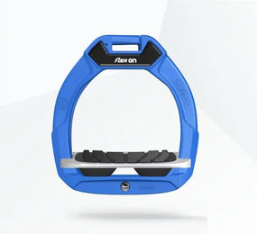 Flex-On Safe-On Sicherheitssteigbügel für Kinder in Blau Grau Schwarz – Bild 1 von 1