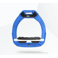 Produktbild von Flex-On Safe-On Sicherheitssteigbügel für Kinder in Blau Weiß Braun mit Grip