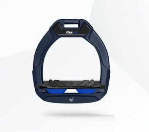Flex-On Safe-On Sicherheitssteigbügel für Kinder in Marine Blau Schwarz mit Grip und Neigung – Bild 1 von 1