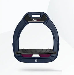 Flex-On Safe-On Sicherheitssteigbügel für Kinder in Marine Schwarz Pflaume mit Grip – Bild 1 von 1