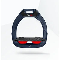 Produktbild von Flex-On Safe-On Sicherheitssteigbügel für Kinder in Marine Schwarz Rot mit Neigung und Grip