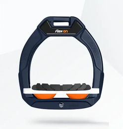 Flex-On Safe-On Sicherheitssteigbügel für Kinder in Marine Weiß Orange – Bild 1 von 1