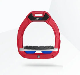 Flex-On Safe-On Sicherheitssteigbügel für Kinder in Rot/Grau/Blau – Bild 1 von 1