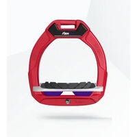 Produktbild von Flex-On Safe-On Sicherheitssteigbügel für Kinder in Rot Grau Violett mit Grip