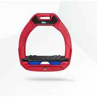 Produktbild von Flex-On Safe-On Sicherheitssteigbügel für Kinder in Rot/Schwarz/Blau mit Grip-Funktion