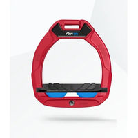 Produktbild von Flex-On Safe-On Sicherheitssteigbügel für Kinder in Rot/Schwarz/Blau mit Grip-Funktion