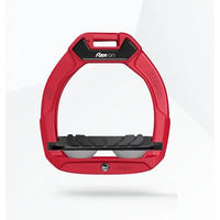Produktbild von Flex-On Safe-On Sicherheitssteigbügel für Kinder in Rot/Schwarz/Grau mit Grip
