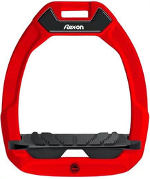 Flex-On Safe-On Sicherheitssteigbügel für Kinder in Rot/Schwarz mit Grip-Funktion – Bild 1 von 1