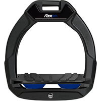 Produktbild von Flex-On Safe-On Sicherheitssteigbügel für Kinder in Schwarz/Blau mit Grip-Funktion