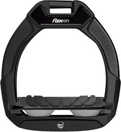 Flex-On Safe-On Sicherheitssteigbügel für Kinder in Schwarz/Schwarz/Grau mit Grip-Funktion – Bild 1 von 1