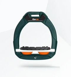 Flex-On Safe-On Sicherheitssteigbügel für Kinder mit Grip in Grün Weiß oder Orange – Bild 1 von 1