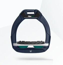 Flex-On Safe-On Sicherheitssteigbügel für Kinder mit Grip und Neigung in Marine Grau Grün – Bild 1 von 1