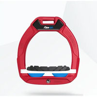 Produktbild von Flex-On Safe-On Sicherheitssteigbügel für Kinder mit Neigung und Grip in Rot Weiß Blau
