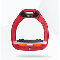 Produktbild von Flex-On Safe-On Sicherheitssteigbügel für Kinder mit Neigungsgriff in Rot Grau Orange