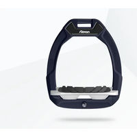 Produktbild von Flex-On Safe-On Sicherheitssteigbügel für Pferde aus Aluminium in Grau/Weiß mit Grip-Funktion