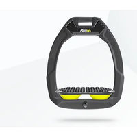 Produktbild von Flex-On Safe-On Sicherheitssteigbügel für Pferde Endurance Anthrazit Grau Gelb