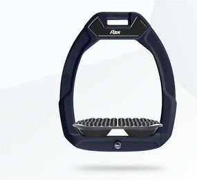 Flex-On Safe-On Sicherheitssteigbügel für Pferde Endurance Rot Grau Schwarz – Bild 1 von 1