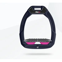 Produktbild von Flex-On Safe-On Sicherheitssteigbügel für Pferde in Blau Grau Rosa