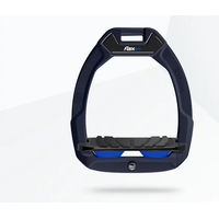 Produktbild von Flex-On Safe-On Sicherheitssteigbügel für Pferde in Blau/Schwarz/Blau mit Grip-Funktion