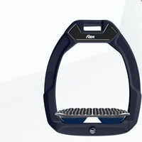 Produktbild von Flex-On Safe-On Sicherheitssteigbügel für Pferde in Braun Grau Marine