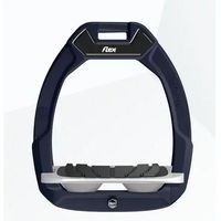 Produktbild von Flex-On Safe-On Sicherheitssteigbügel für Pferde in Grün/Grau/Grau mit Grip und Neigung