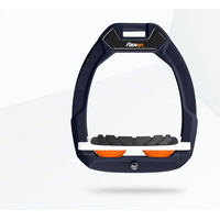 Produktbild von Flex-On Safe-On Sicherheitssteigbügel für Pferde in Marine Weiß Orange