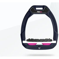 Produktbild von Flex-On Safe-On Sicherheitssteigbügel für Pferde in Schrägform mit Grip in Braun Weiß oder Rosa