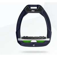 Produktbild von Flex-On Safe-On Sicherheitssteigbügel für Pferde mit Grip in Braun Grau Grün