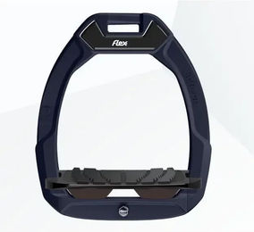 Flex-On Safe-On Sicherheitssteigbügel für Pferde mit Grip in Grün, Schwarz oder Braun – Bild 1 von 1