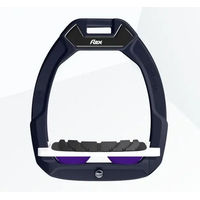 Produktbild von Flex-On Safe-On Sicherheitssteigbügel für Pferde mit Grip in Grün Weiß oder Violett