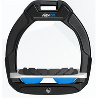 Produktbild von Flex-On Safe-On Sicherheitssteigbügel für Pferde mit Grip in Schwarz Grau Blau