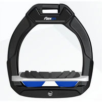 Produktbild von Flex-On Safe-On Sicherheitssteigbügel für Pferde mit Grip in Schwarz Grau Blau