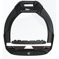 Produktbild von Flex-On Safe-On Sicherheitssteigbügel für Pferde mit Grip in Schwarz Weiß oder Braun