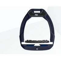 Produktbild von Flex-On Safe-On Sicherheitssteigbügel für Pferde mit Grip und Neigung in Braun Weiß oder Marine