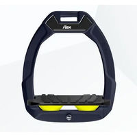 Produktbild von Flex-On Safe-On Sicherheitssteigbügel für Pferde mit Grip und Neigung in Grün Schwarz Yellow
