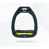 Produktbild von Flex-On Safe-On Sicherheitssteigbügel für Pferde mit Grip und Neigung in Grün Schwarz Yellow