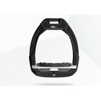 Produktbild von Flex-On Safe-On Sicherheitssteigbügel für Pferde mit Ultra Grip in Schwarz Grau Anthrazit