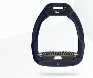 Flex-On Safe-On Sicherheitssteigbügel für Pferde Rot Grau Braun – Bild 1 von 1