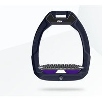 Produktbild von Flex-On Safe-On Sicherheitssteigbügel für Reiten Endurance Marine Grau Violett
