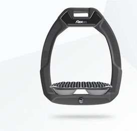Flex-On Safe-On Sicherheitssteigbügel für Reitendurance in Anthrazit/Grau – Bild 1 von 1
