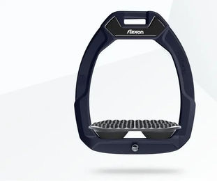 Flex-On Safe-On Sicherheitssteigbügel für Reiter in Marine Grau Schwarz – Bild 1 von 1
