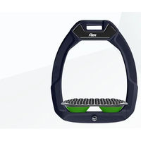 Produktbild von Flex-On Safe-On Sicherheitssteigbügel für Reiter in Rot/Grau/Grün