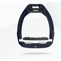Produktbild von Flex-On Safe-On Sicherheitssteigbügel für Reiter mit Grip in Blau/Weiß